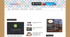 Desktop Screenshot of kelasdesain.com